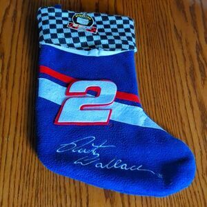 Nascar 2004 rusty Wallace Christmas stockings.